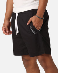 Carre Rosebud Beach Shorts Black
