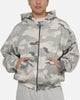 American Thrift Zip Hoodie Washed Stone Woodland