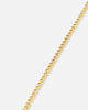 Saint Morta Crucifix Cuban Necklace Gold