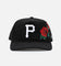 New Era Pittsburgh Pirates 'Corduroy Roses' Pre-Curved Golfer Snapback Black Corduroy/White
