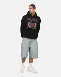 Bleacher Athletic St. George Illawarra Dragons NRL Adult Club Wreath Hoodie Black