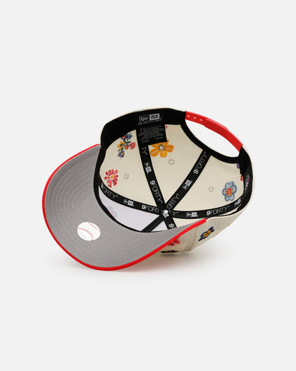 New Era Boston Red Sox Summer Flowers 3.0 9FORTY A-Frame Snapback Pink