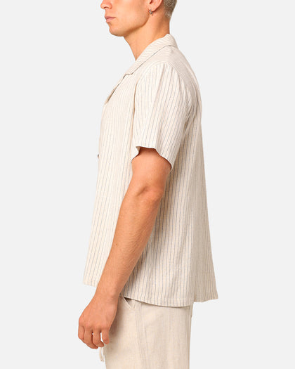 XXIII Nicholas Button Up Shirt Sand/Black