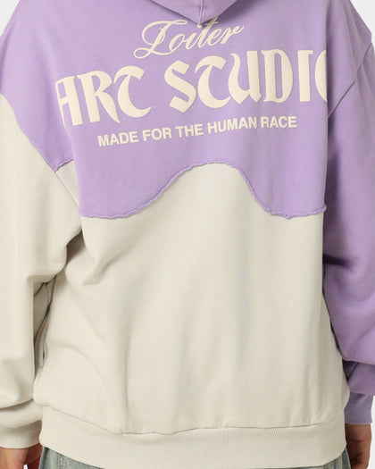 Loiter Palette Hoodie Purple/Grey