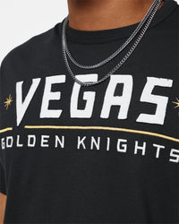 47 Brand Vegas Golden Knights Flint Black T-Shirt Black