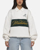 Mitchell & Ness Wallabies Heritage Quarter Zip Crewneck Vintage White