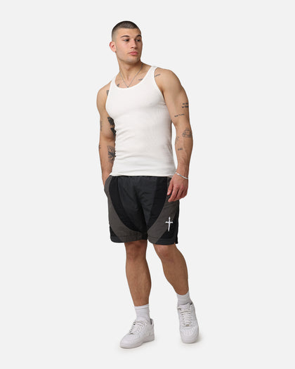 Saint Morta Holy Grail Nylon Shorts Black/Grey