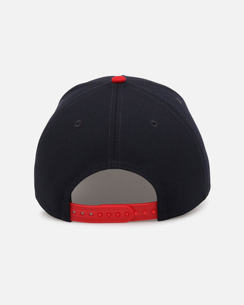 New Era Atlanta Braves 'Visor Embellishment' 9FORTY A-Frame Snapback Official Team Colors
