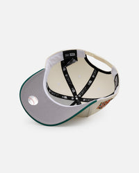 New Era Anaheim Angels 'Citrus' 9FORTY A-Frame Snapback Chrome/Green/Orange