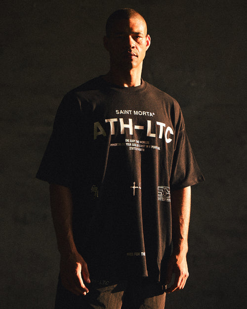 Saint Morta Athltc T-Shirt Black