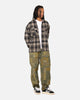 XXIII Distressed Flannel Jacket Navy/Cream