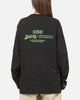 Mitchell & Ness Los Angeles Lakers 48 Mock Layer Vintage Long Sleeve T-Shirt Washed Black