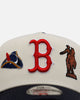 New Era Boston Red Sox 'Chrome City Icons' 9FORTY A-Frame Snapback Chrome/Official Team Color