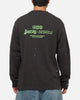 Mitchell & Ness Los Angeles Lakers 48 Mock Layer Vintage Long Sleeve T-Shirt Washed Black
