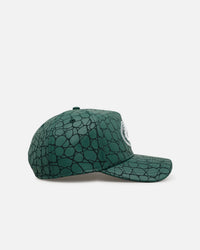 New Era Florida Gators football 'Croc Skin 2.0' 9FORTY A-Frame Snapback Dark Green