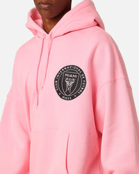 Mitchell & Ness Inter Miami CF Logo Hit Hoodie Light Pink