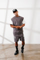 Carre Metalle Muscle Crewneck Washed Grey