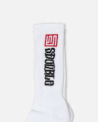 S Double S Cube Mid Block Socks 3 Pack Assorted