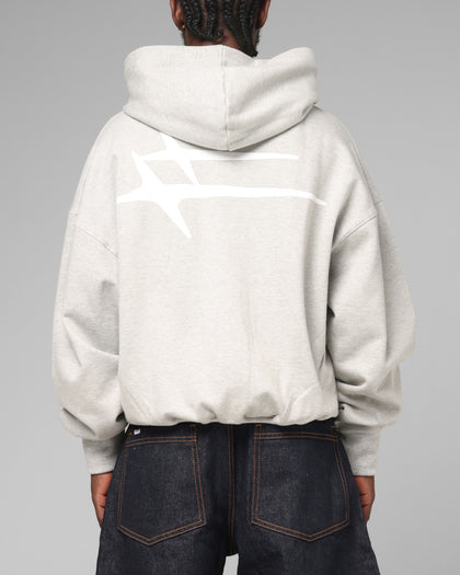 Loiter Ultra Hybrid Premium Zip Hoodie Grey