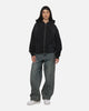 73Studio Marvel Spider-Man Battle Torn Zip Hoodie Washed Black
