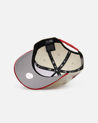New Era Los Angeles Angels 'Team Color Visor' 9FORTY A-Frame Snapback Chrome
