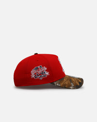 New Era Oakland Athletics 'Stars And Stripes' 9FORTY A-Frame Snapback Red