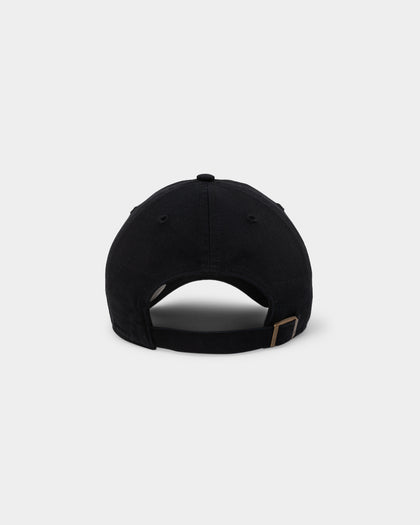 47 Brand Men's Los Angeles Dodgers Clean up Strapback Black/Black