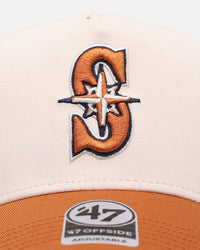 47 Brand Seattle Mariners 'Cinnamon Crisp' 47 Offside Snapback Natural