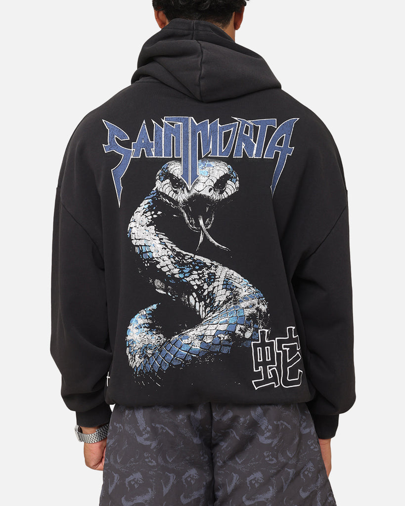 Saint Morta Year Of The Snake Hoodie Vintage Black | Culture Kings US