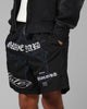Loiter Hardcore Walk Shorts Black