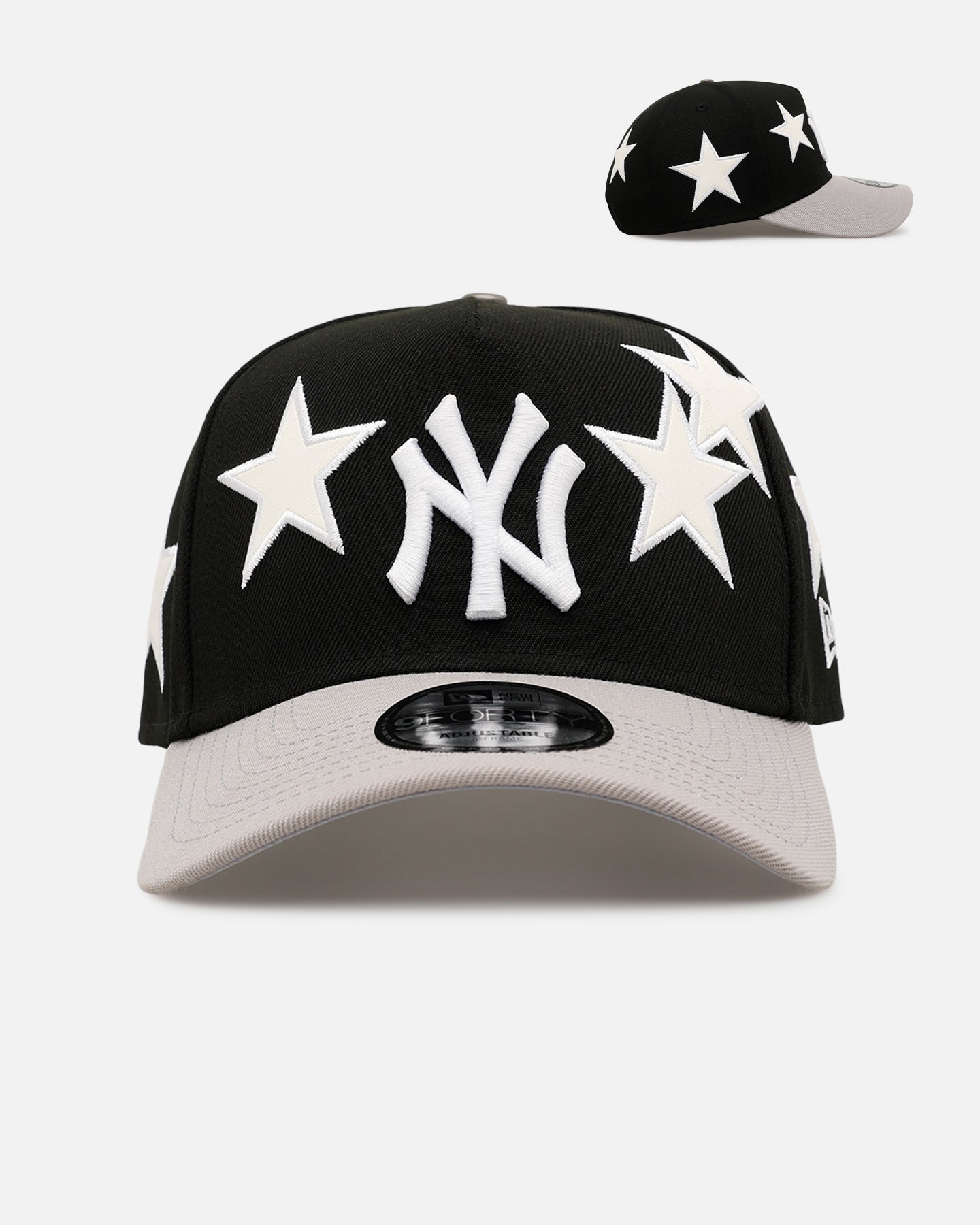 New Era New York Yankees 'Stars' 9FORTY A-Frame Snapback Black