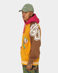 Supreme X Junya Zip Up Hooded Sweatshirt Gold