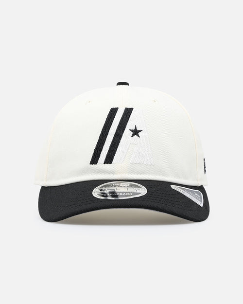New Era Houston Astro 'Retro Crown Classic' 9FIFTY Retro Crown Strapback Chrome White/Black