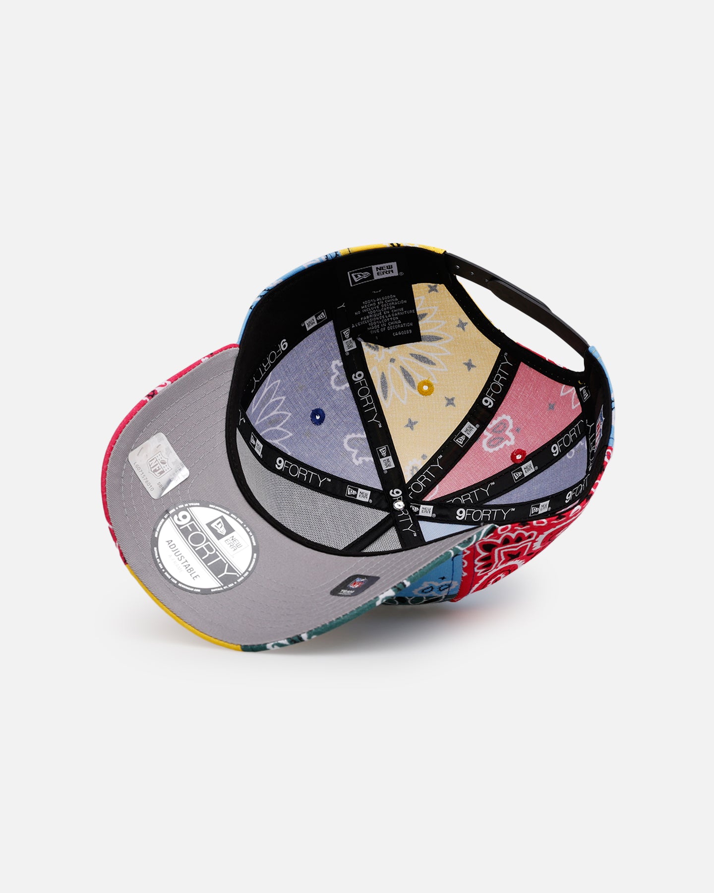 New Era Baltimore Ravens 'Paisley Patchwork' 9FORTY A-Frame