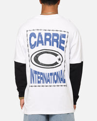 Carre C-Star Long Sleeve T-Shirt White/Black
