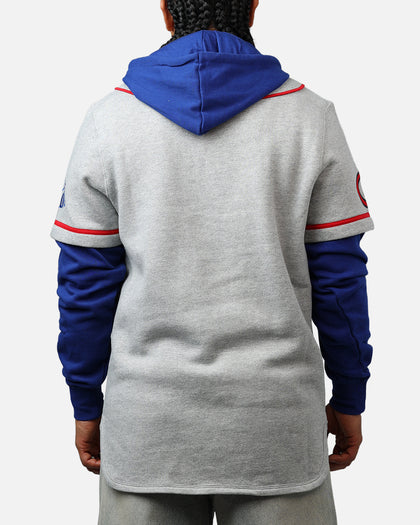 47 Brand Chicago Cubs Game Hoodie Grey/Blue