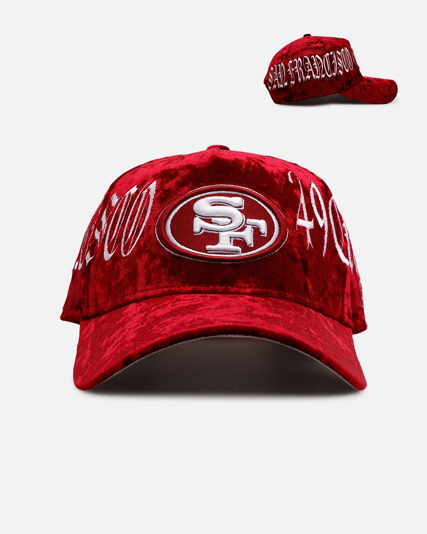 New Era San Francisco 49ers 'Crushed Velvet Dreams' 9FORTY A-Frame