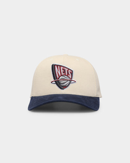 Mitchell & Ness Brooklyn Nets 'Vintage Cream' Pro Crown Snapback Cream