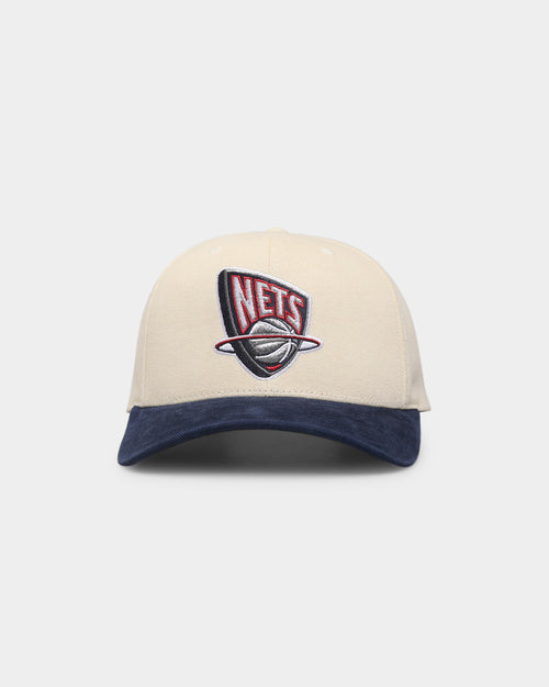 Mitchell & Ness Brooklyn Nets 'Vintage Cream' Pro Crown Snapback Cream