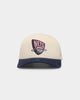 Mitchell & Ness Brooklyn Nets 'Vintage Cream' Pro Crown Snapback Cream