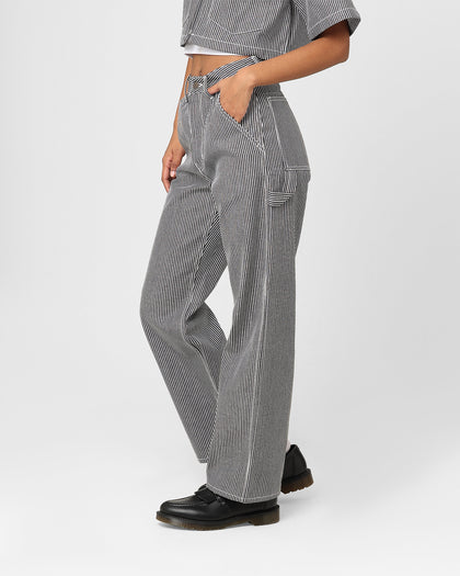 X-Girl Women's Peels Painter Pants Black/White