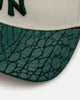 New Era New York Yankees 'Croc Skin 2.0' 9FORTY A-Frame Snapback Chrome/Dark Green
