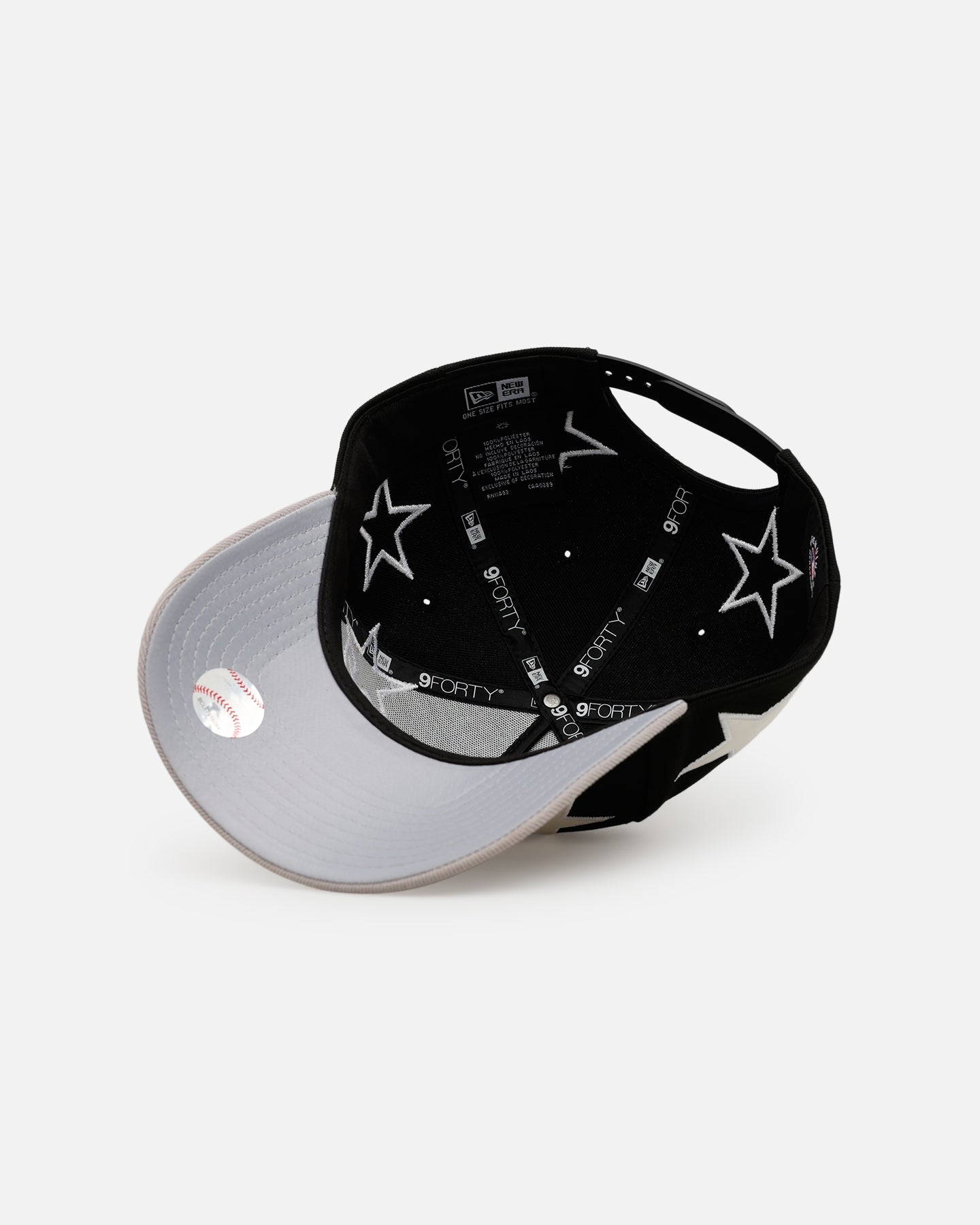 New Era New York Yankees 'Stars' 9FORTY A-Frame Snapback Black