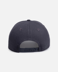 New Era Atlanta Braves "Graphite Tonal" 9FORTY A-Frame Snapback Graphite