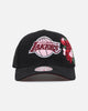 Mitchell & Ness Los Angeles Lakers 'Love & Devotion' Pro Crown Snapback Black