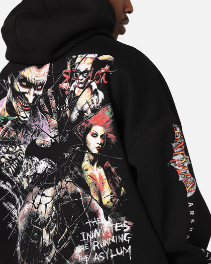 73Studio X DC Batman Arkham Asylum Premium Hoodie Black