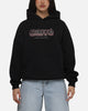 Carre Illusion Hoodie Solid Black