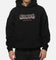 Carre Illusion Hoodie Solid Black