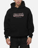 Carre Illusion Hoodie Solid Black