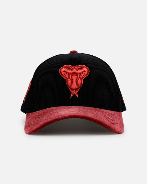 New Era Arizona Diamondbacks 'Velvet Cord Certified Lover' 9FORTY A-Frame Premium Corduroy Snapback Violet